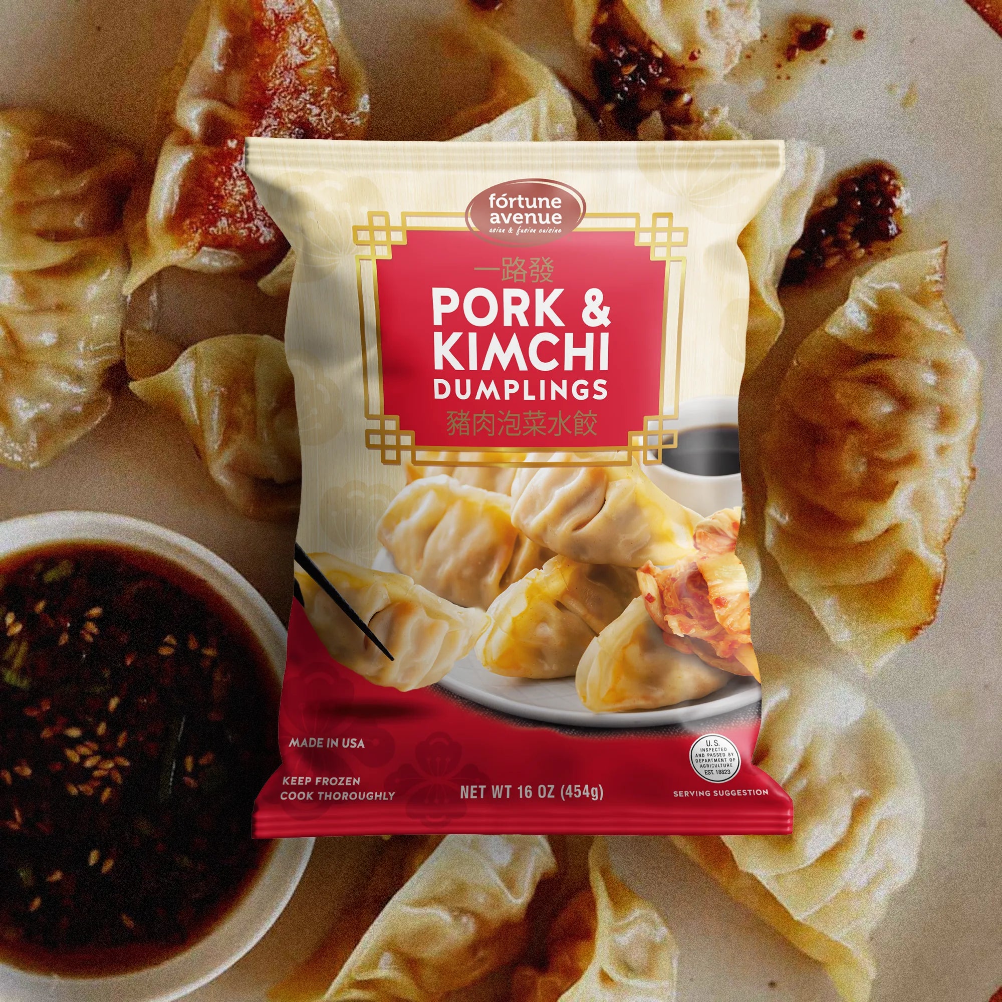 Pork & Kimchi Dumplings Box